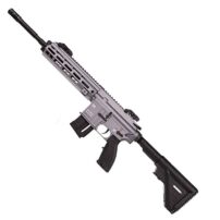 HK HK416 22 Long Rifle 16.1in Gray Semi Automatic Modern Sporting Rifle - 10+1 Rounds